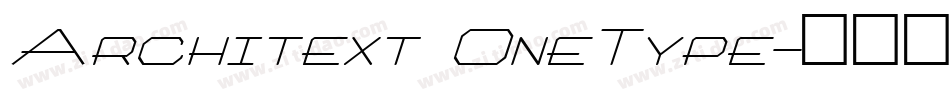 Architext OneType字体转换